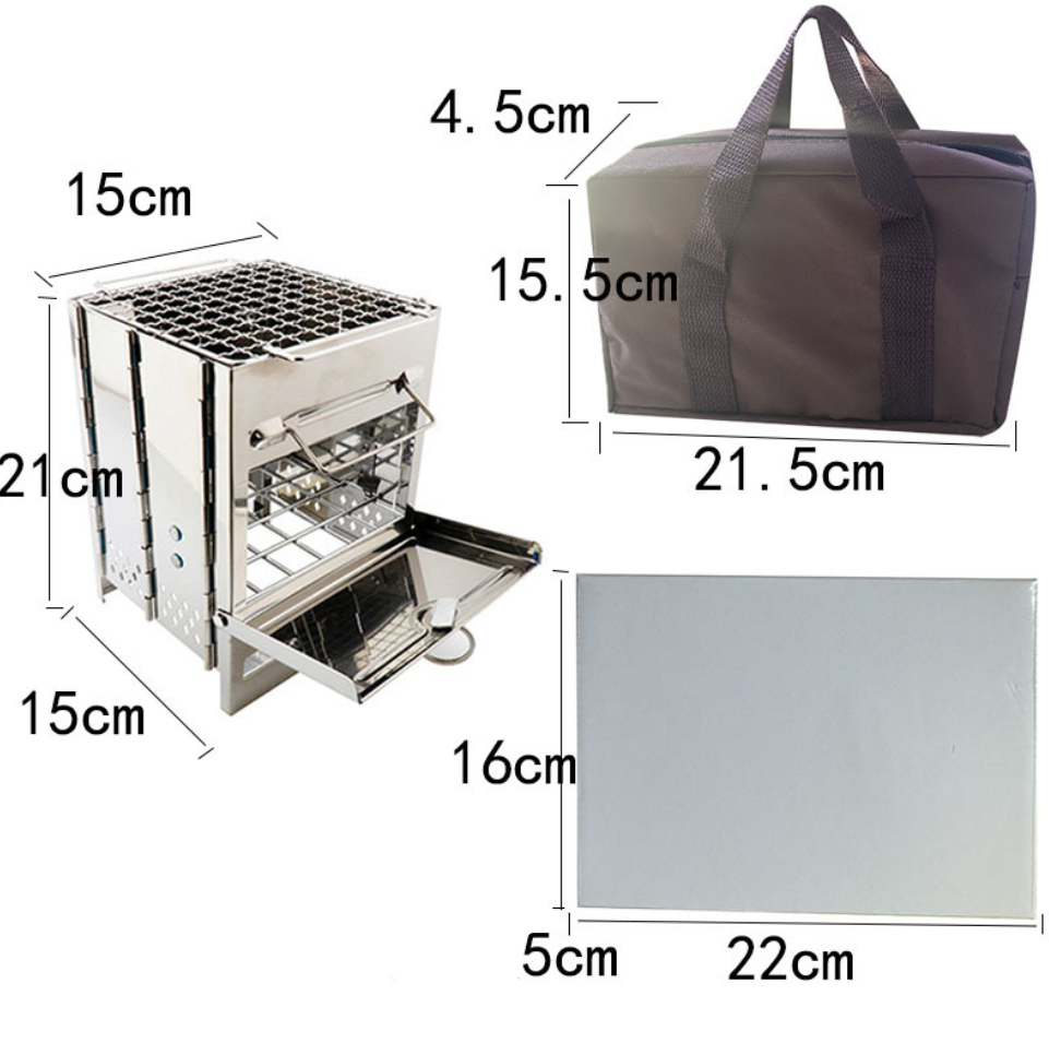 🔥OFERTA 1+1🔥NomadGrill™ Mini Gratar pentru Camping si Calatorii
