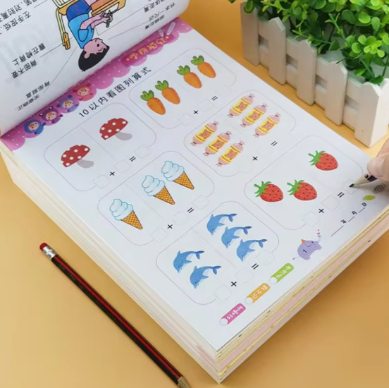 Manual de Matematică pentru Copii (3-6 ani)