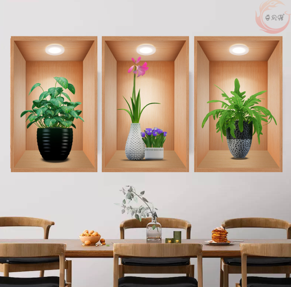 Artzura™ Set 3 Picturi de Perete 3d (40x60cm)