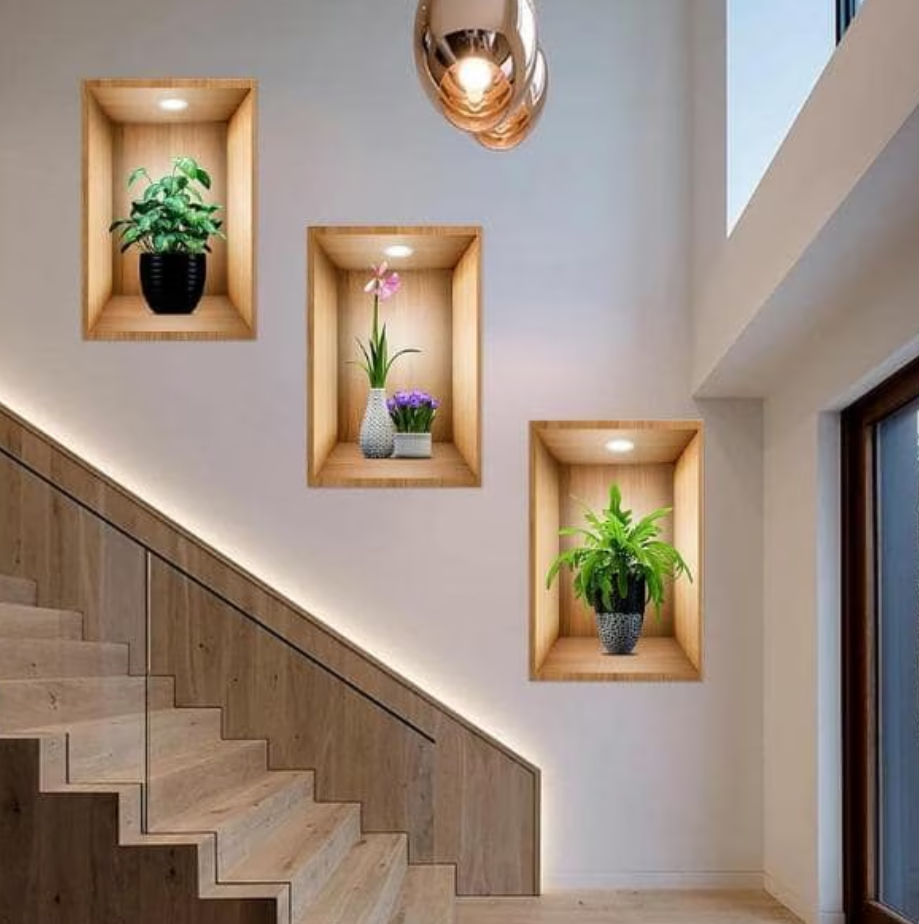 Artzura™ Set 3 Picturi de Perete 3d (40x60cm)