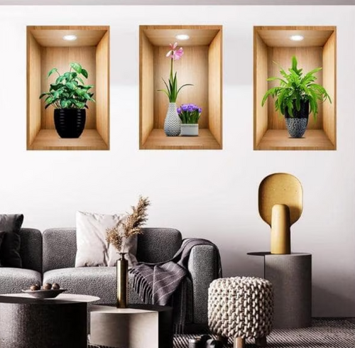 Artzura™ Set 3 Picturi de Perete 3d (40x60cm)