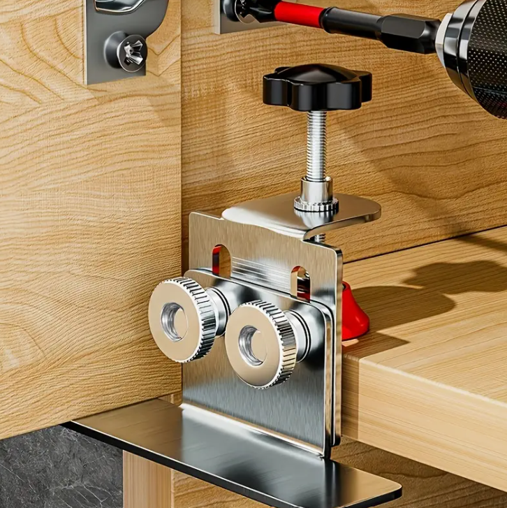 Fixture™ Suport Multifunctional din pentru Instalarea si Alinierea Usilor de Dulapuri