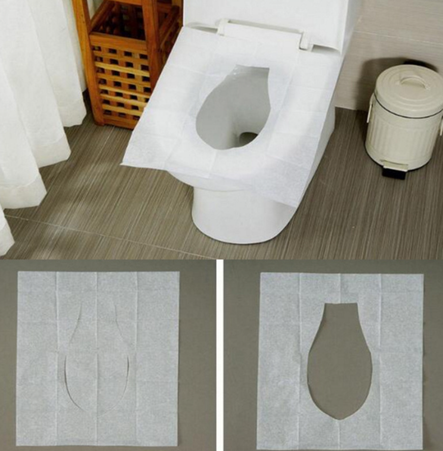 CleanSit™ – Protectie Igienica de Unica Folosinta pentru Capacul Toaletei (Set 50 Bucati)
