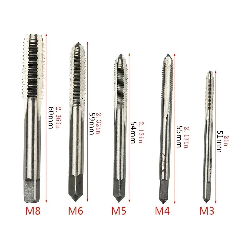 MasterThread™ - Kit Profesional pentru Filetare Manuala M3-M8