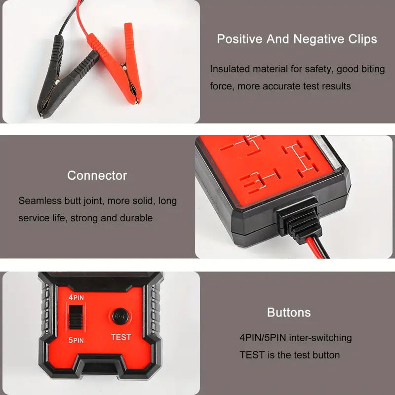 Relaydo™ - Tester de Relee 12V pentru Automobile