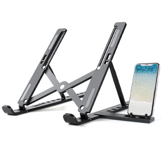 🔥OFERTA 1+1!🔥TechStand™ Suport de Birou pentru Laptop si Telefon