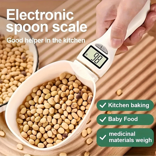 SmartScoop™ – Lingura Cantar Digital pentru Hrana Uscata si Ingrediente