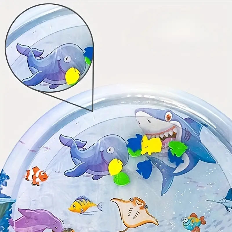 OFERTA 1+1! PlayPad™ - Saltea Gonflabilă pentru Copii cu Tematică Acvatică