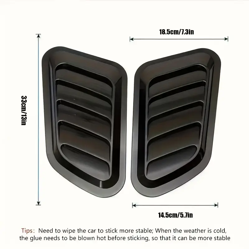 Breezio™ - Set 2x Capace Aerodinamice pentru Capota
