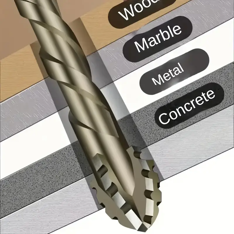 SharpDrill™ - Burghie de Inalta Precizie pentru Gaurire Profesionala (Set 4 Bucati)