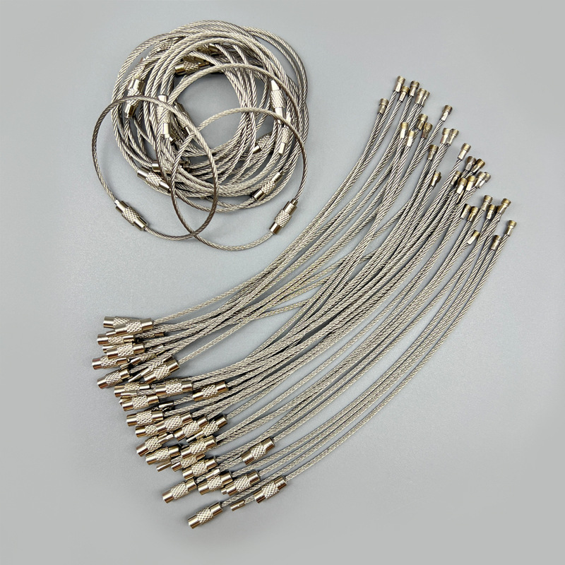 CABLEX™ Set 15 Bucle Metalice Multifunctionale pentru Chei