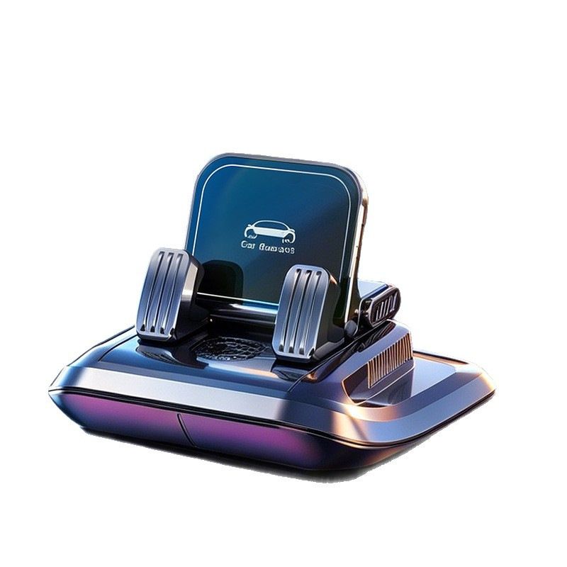 DASHIX™ – Suport Auto Multifunctional 3-in-1 pentru Telefon si Numar de Parcare