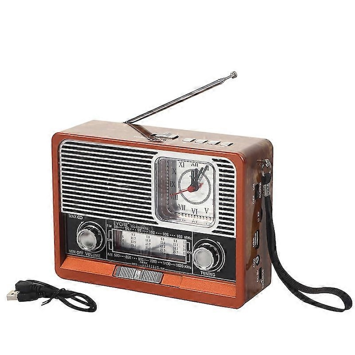 RETROVOX™ – Radio Vintage Bluetooth Multifunctional