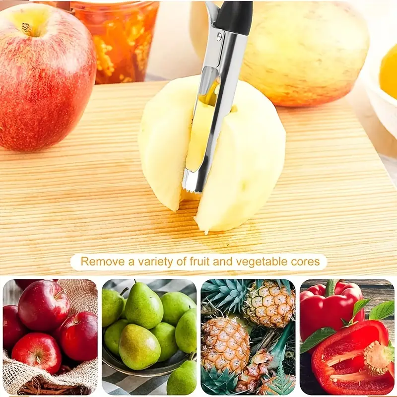CoreMax™ – Dispozitiv pentru Indepartarea Cotoarelor Fructelor si Legumelor