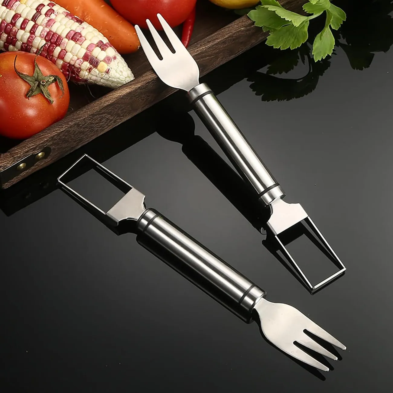 🔥OFERTA 1+1🔥Furculita pentru Pepene