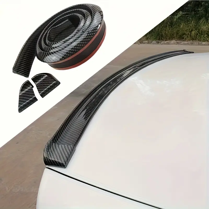 AeroFlex™ - Eleron Universal din Cauciuc cu Aspect de Carbon