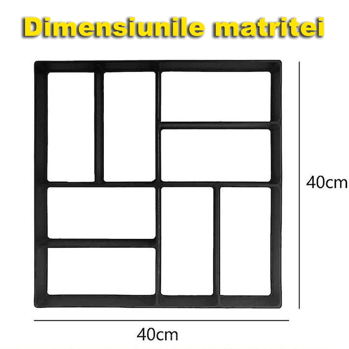 š„OFERTA 1+1š„Matrita Pavaj din Beton Turnat