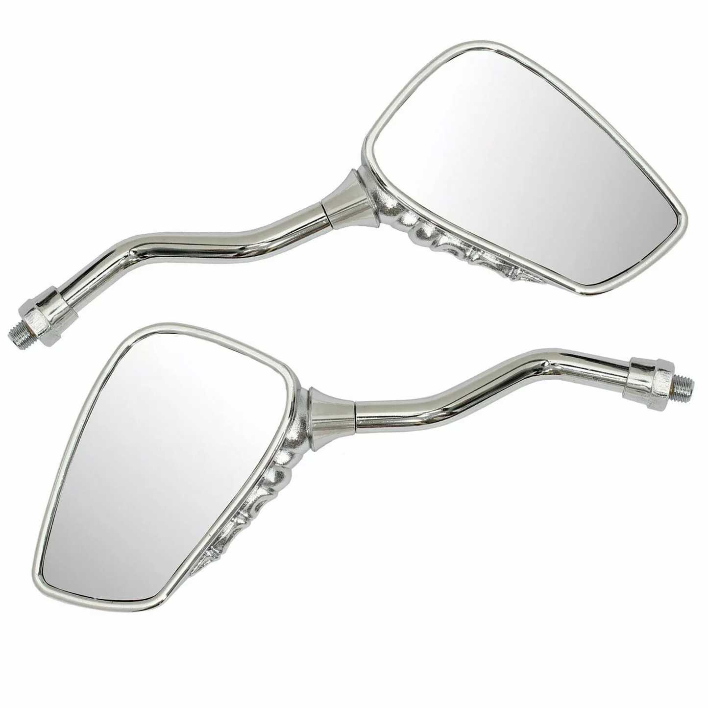 SkullRide™ - Set Oglinzi Retro Spate Stil "Skull Claw"