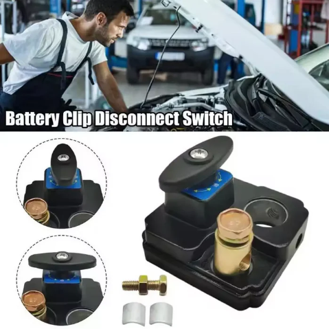 🔥OFERTA 1+1!🔥SafeVolt™ - Borna Universala pentru Deconectare Rapida a Bateriei