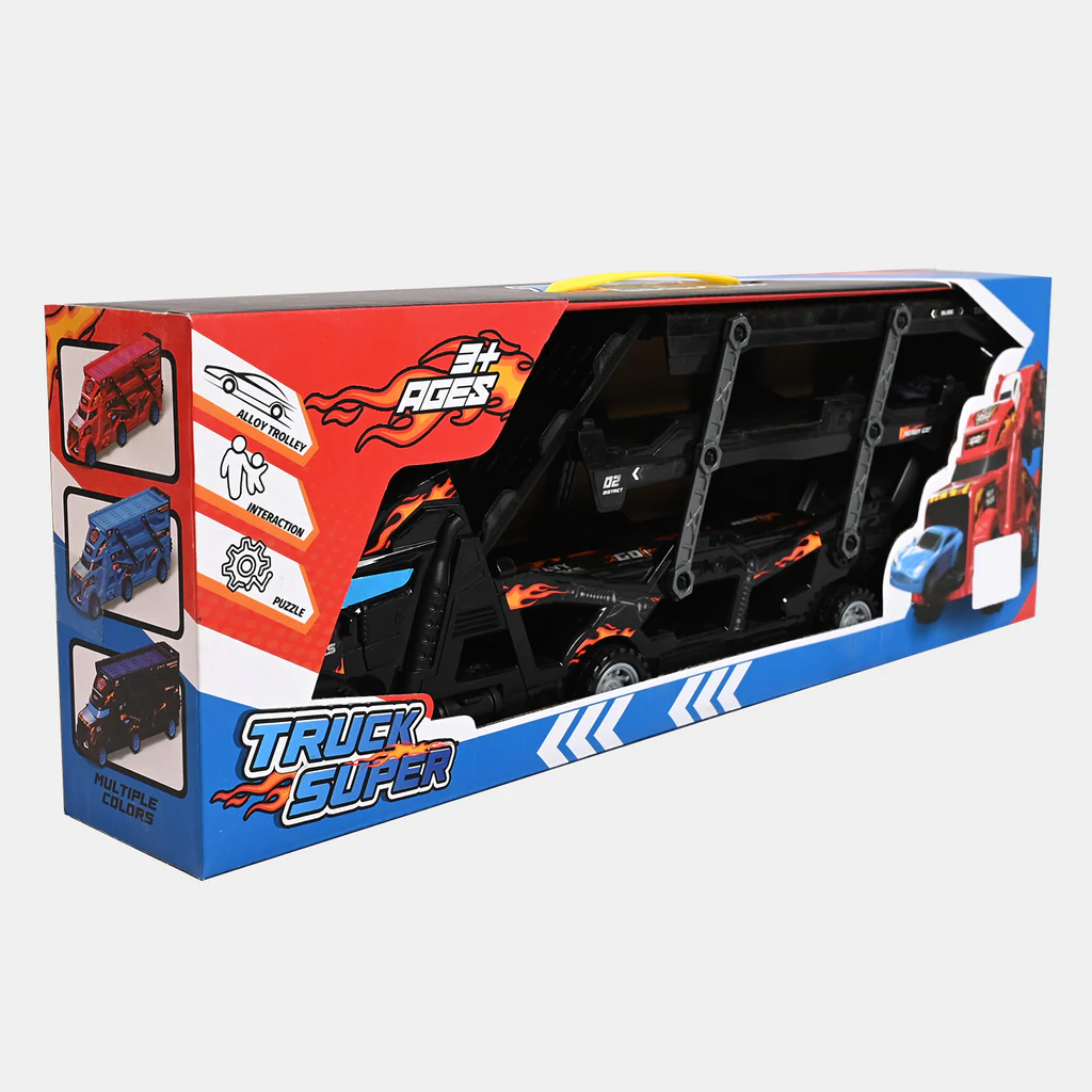 🔥OFERTA 1+1!🔥Camion de Transportat Masini cu Pista Inclusa
