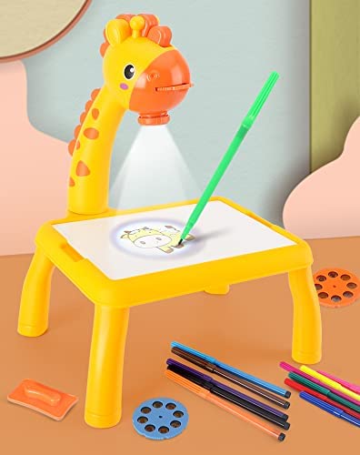 🔥OFERTA 1+1!🔥Proiector Inteligent de desenat cu Lumini si Muzica