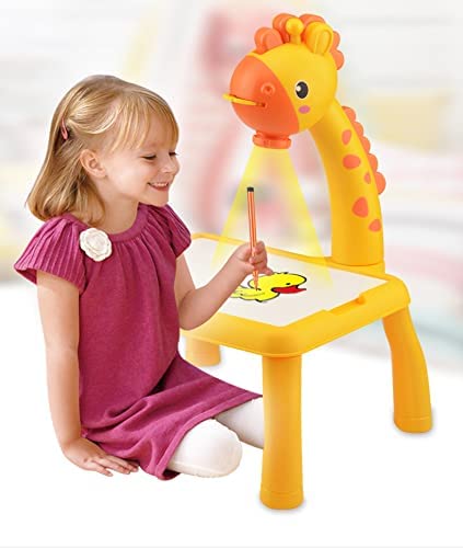 🔥OFERTA 1+1!🔥Proiector Inteligent de desenat cu Lumini si Muzica