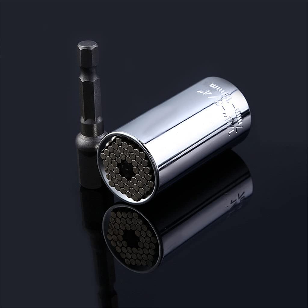 š„OFERTA 1+1!š„Set Chei tubulare 7-19" cu Adaptor Burghiu + Cheie Inclusa