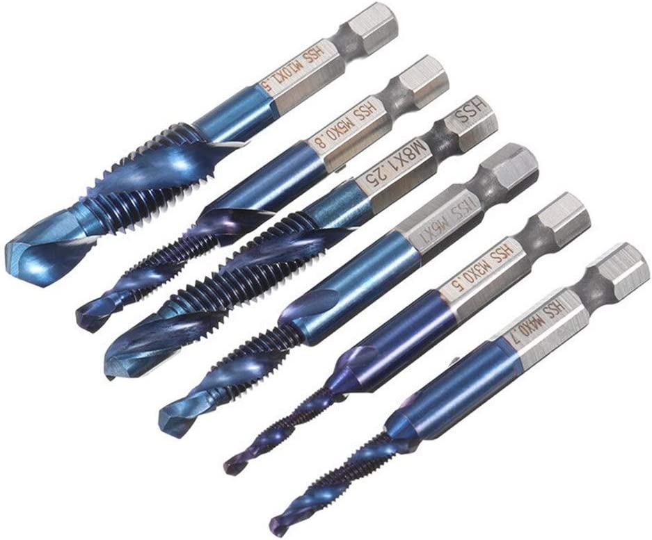 š„OFERTA 1+1!š„Set 6 Burghie, 6 dimensiuni M3 M4 M5 M6 M8 M10, Tija hexagonala
