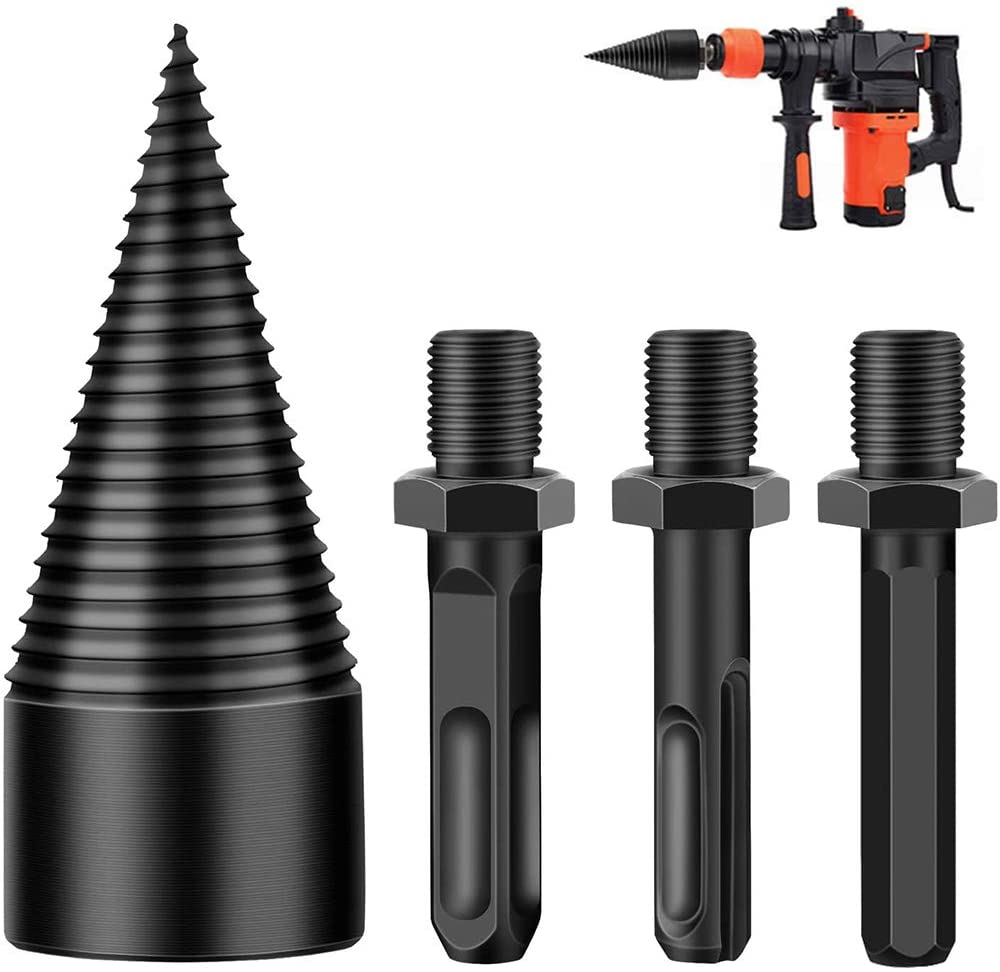 š„OFERTA 1+1!š„ Burghiu Conic pentru Despicat Lemne Ć50