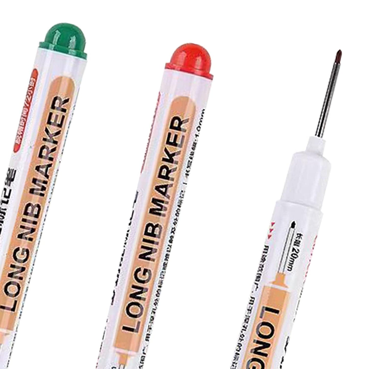 🔥OFERTA 10+10!🔥Markere Impermeabile cu cap lung pentru constructii
