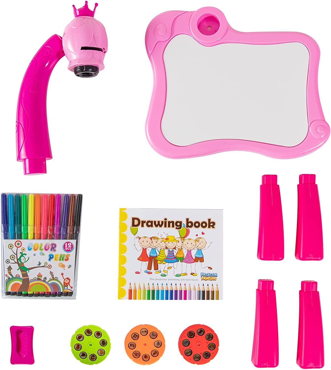 🔥OFERTA 1+1!🔥Proiector Inteligent de desenat cu Lumini si Muzica