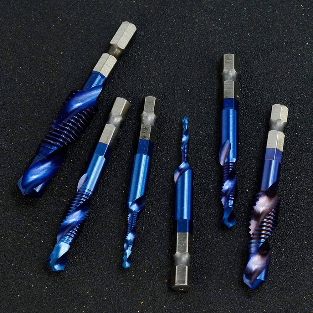 š„OFERTA 1+1!š„Set 6 Burghie, 6 dimensiuni M3 M4 M5 M6 M8 M10, Tija hexagonala