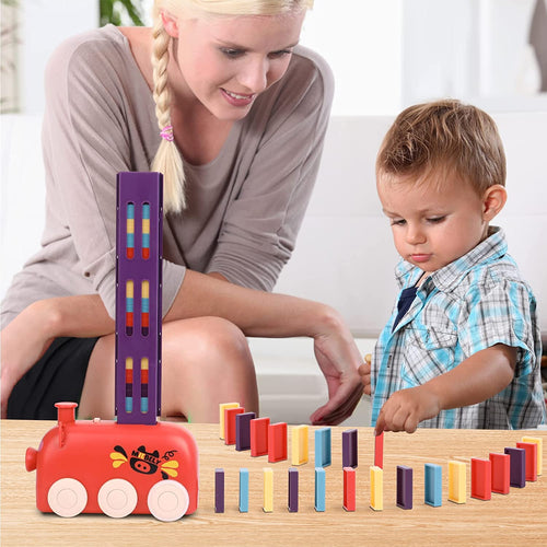š„OFERTA 1+1š„Tren Domino cu Design de Animale