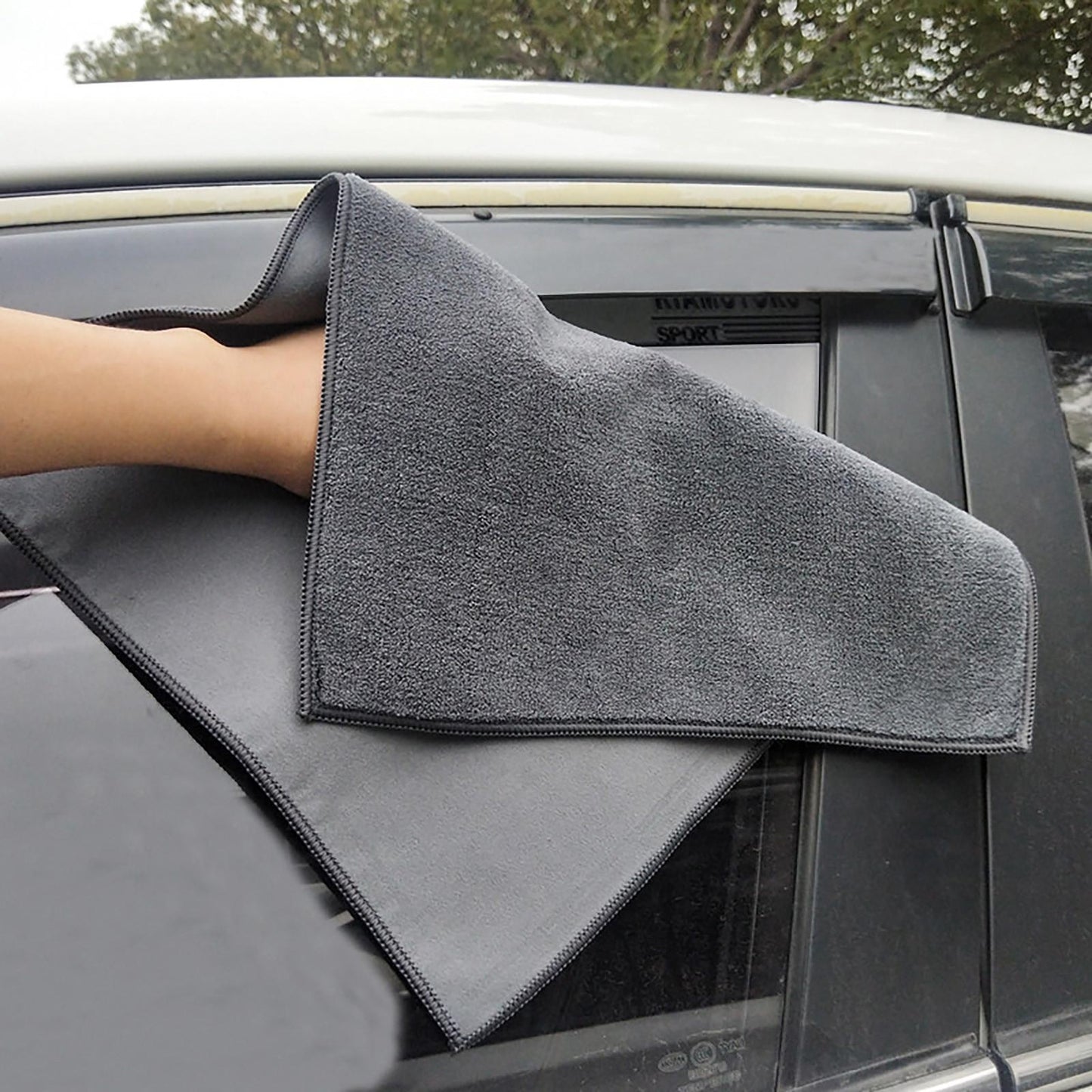 OFERTA 1+1! Laveta profesionala de curatat masina din microfibre super absorbanta