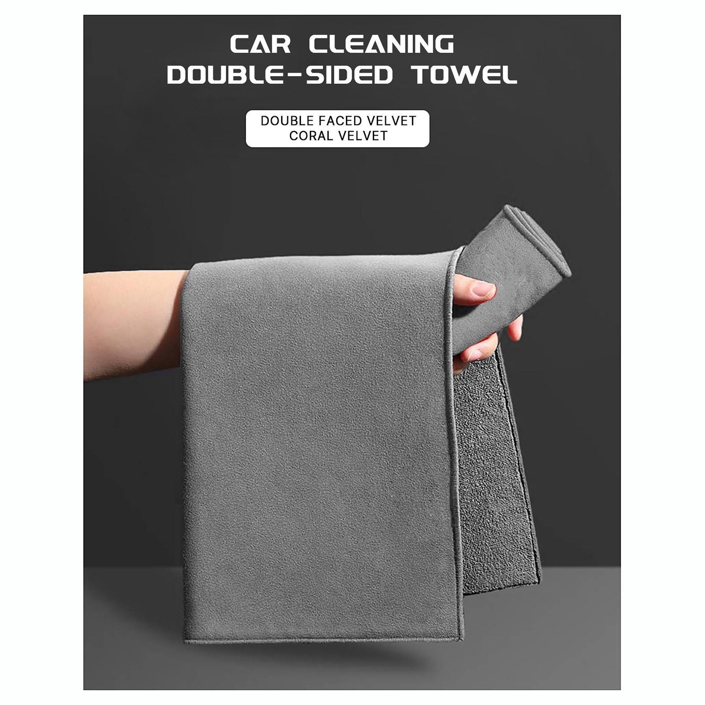 OFERTA 1+1! Laveta profesionala de curatat masina din microfibre super absorbanta