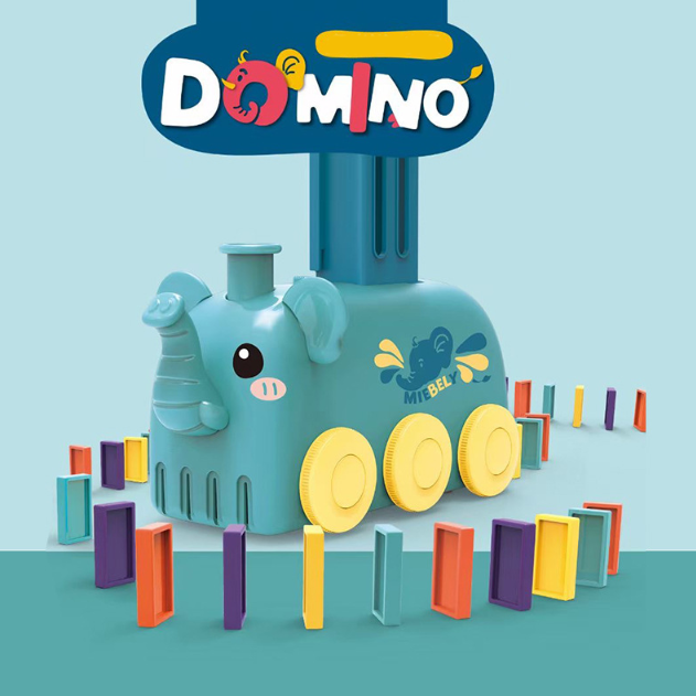 š„OFERTA 1+1š„Tren Domino cu Design de Animale