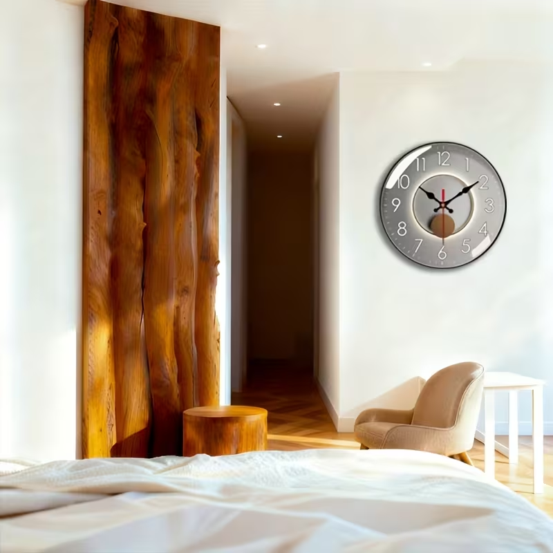 LumiClock™ - Ceas de Perete Modern cu Pendul 35 cm