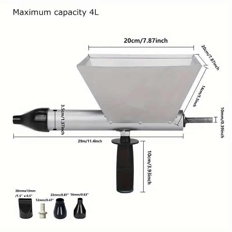 MortarJet™ Pulverizator portabil pentru Mortar