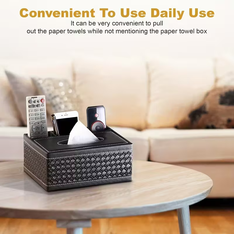 EleganzaBox™ – Cutie Multifunctionala din Piele Ecologica pentru Organizare si Stil