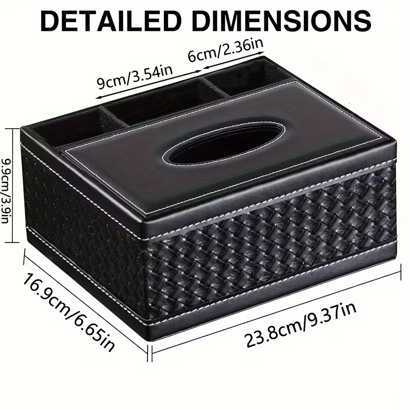 EleganzaBox™ – Cutie Multifunctionala din Piele Ecologica pentru Organizare si Stil