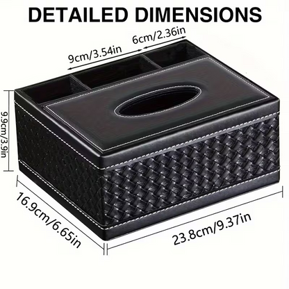 EleganzaBox™ – Cutie Multifunctionala din Piele Ecologica pentru Organizare si Stil