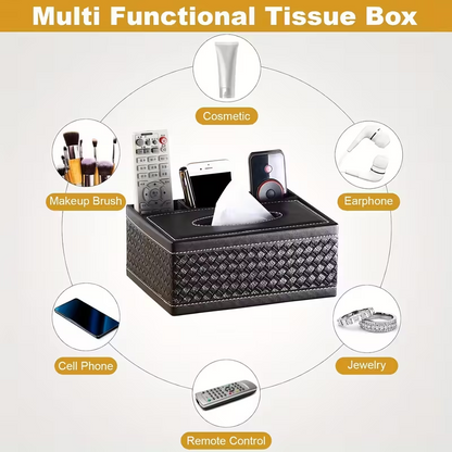 EleganzaBox™ – Cutie Multifunctionala din Piele Ecologica pentru Organizare si Stil