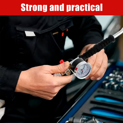 AirPro Gauge™ - Dispozitiv Profesional pentru Umflare si Verificare Presiune Roti (0–220 PSI)