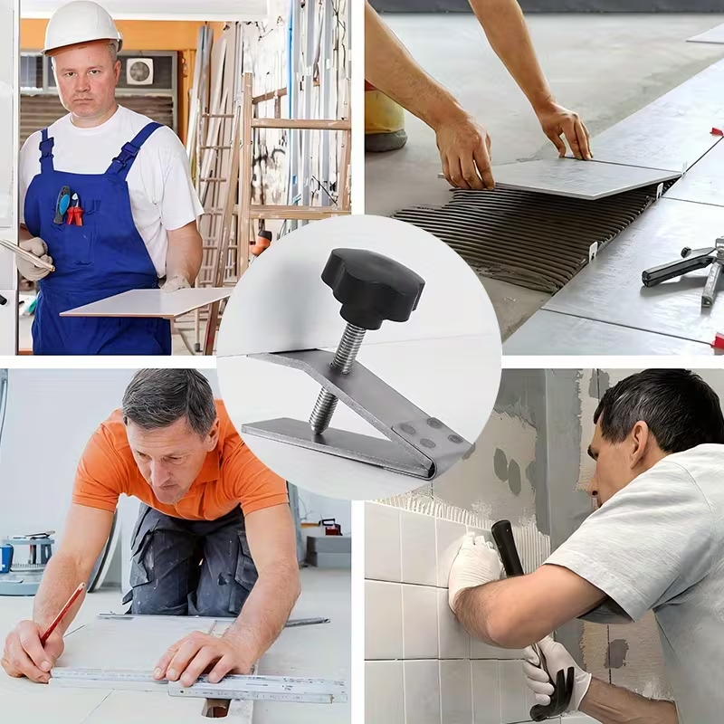 TileLift™ – Dispozitiv Profesional de Reglare a Inaltimii pentru Placi Ceramice (Set 4 Bucati)
