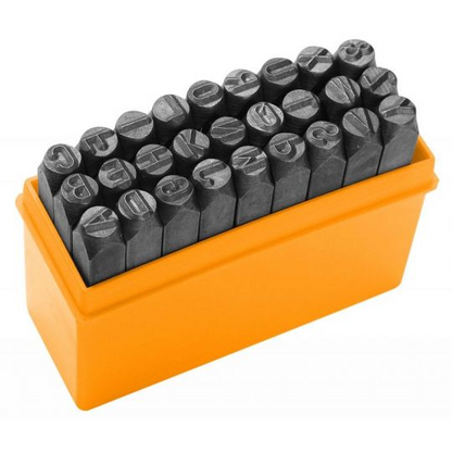 MARKIX™ Set Poansoane Litere pentru Metal – 5 mm