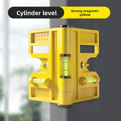 Levelix™ - Nivela Pliabila Multifunctionala cu 3 Bule de Precizie