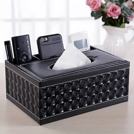 EleganzaBox™ – Cutie Multifunctionala din Piele Ecologica pentru Organizare si Stil