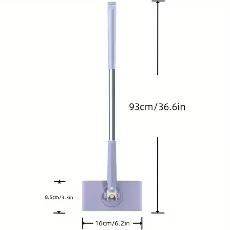 EasyClean™ – Mop Inteligent pentru Dischete Textila sau Lavete de Fata