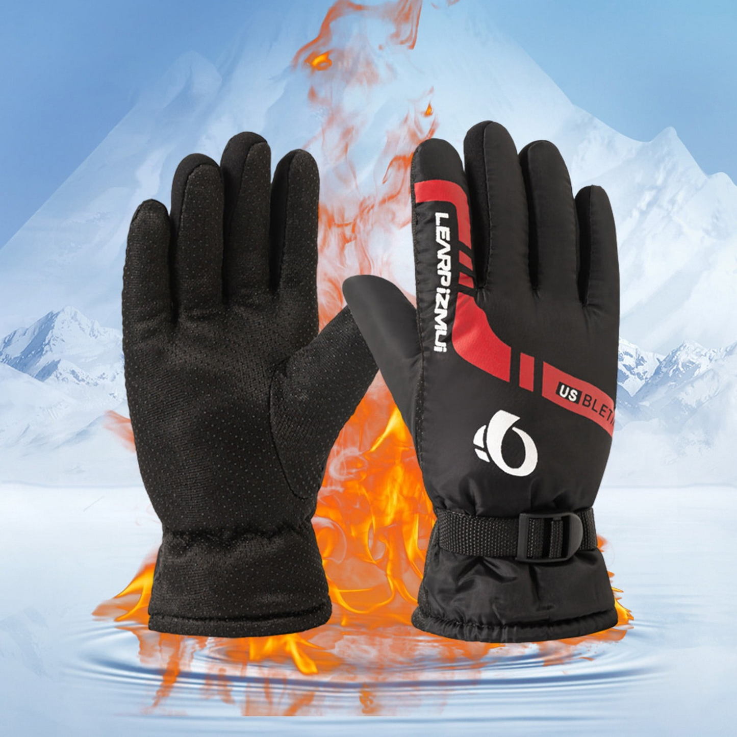 ThermoGrip™ - Manusi captusite, groase si antiderapante pentru ciclism si activitati in aer liber