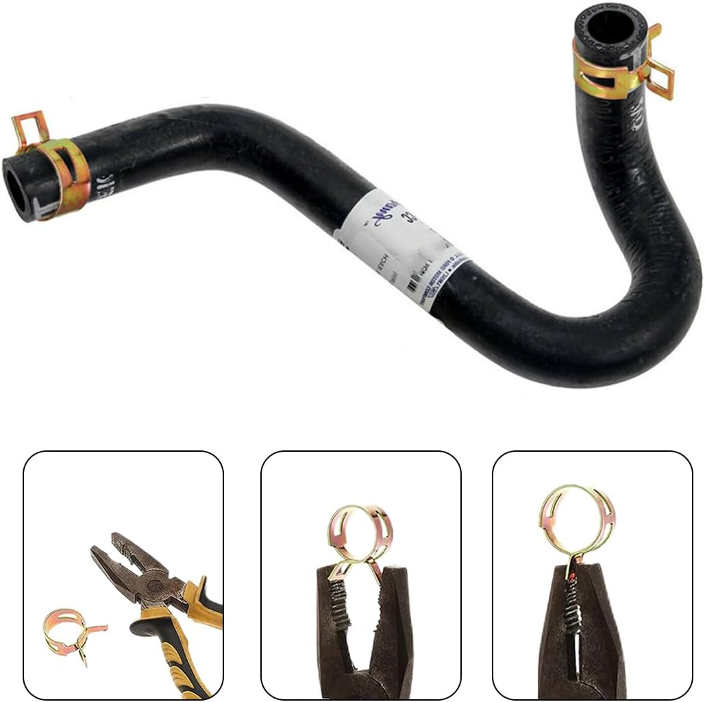 SpringClamp™ - Set 100 Coliere Metalice Elastice pentru Furtun – Diametre 6-22 mm